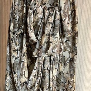 Elegant Print Women's Blouse